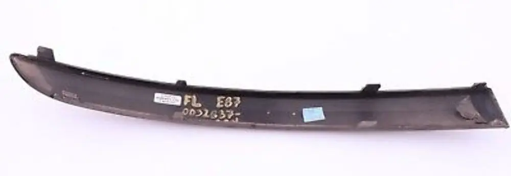 Bumper Rubber Trim Strip Front Left N/S Sonora Gold Metallic to BMW 1 Series E87 with Part number 32637 BMW 1 Series E87 Bumper Rubber Trim Strip Front Left N/S Sonora Gold Metallic - SKU 0032637-SON - Part number 32637