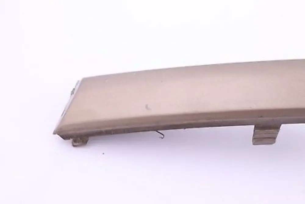 Bumper Rubber Trim Strip Front Left N/S Sonora Gold Metallic to BMW 1 Series E87 with Part number 32637 BMW 1 Series E87 Bumper Rubber Trim Strip Front Left N/S Sonora Gold Metallic - SKU 0032637-SON - Part number 32637