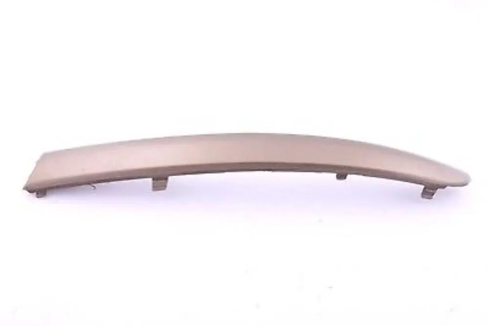 BMW 1 Series E87 Bumper Rubber Trim Strip Front Left N/S Sonora Gold Metallic