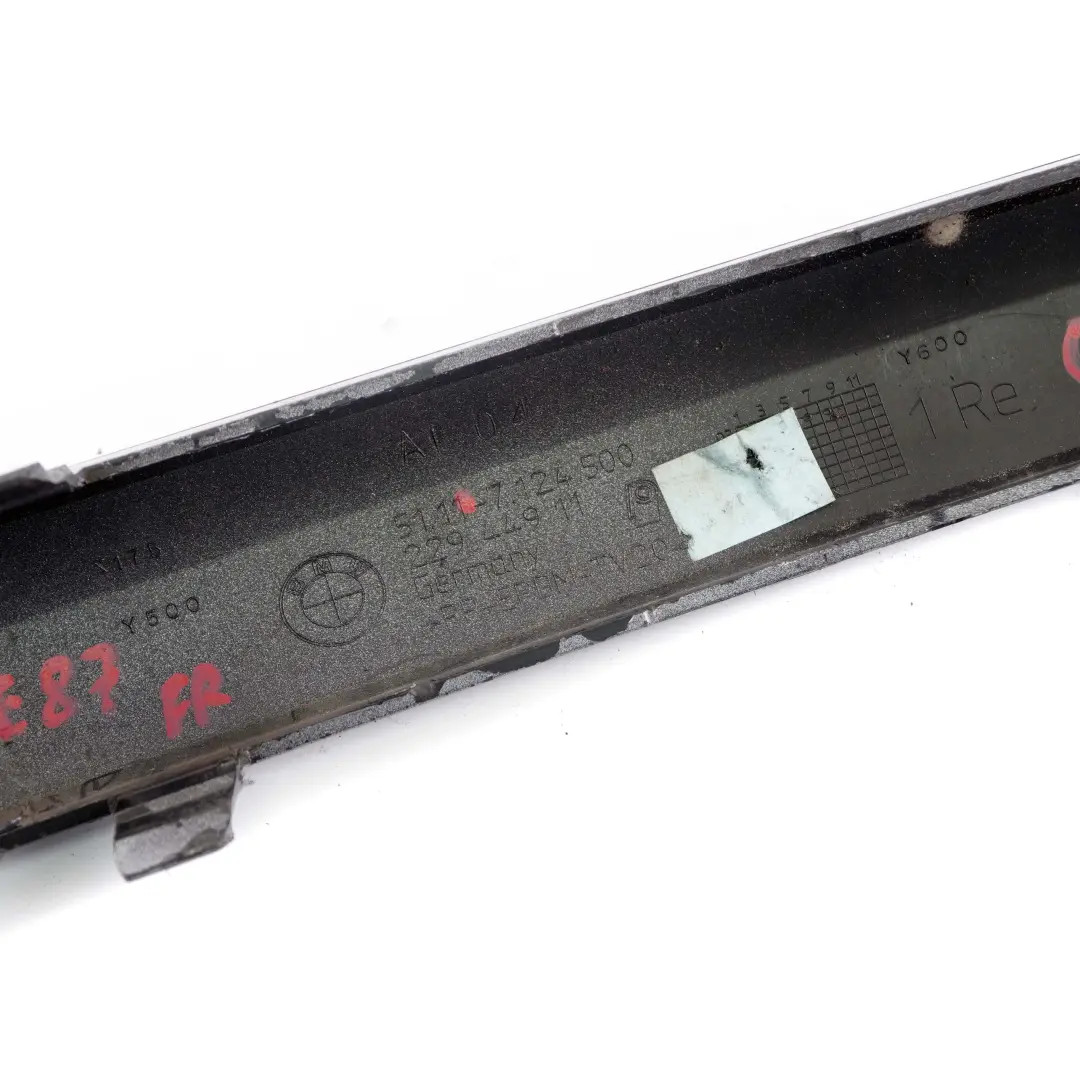 Listello Para Urti Apertura Verniciato Frontale SX Quarzo-Blu - A18 per BMW E87 con numero di parte 0032638 BMW E87 Listello Para Urti Apertura Verniciato Frontale SX Quarzo-Blu - A18 - SKU 0032638-QB1 - Numero di parte 0032638