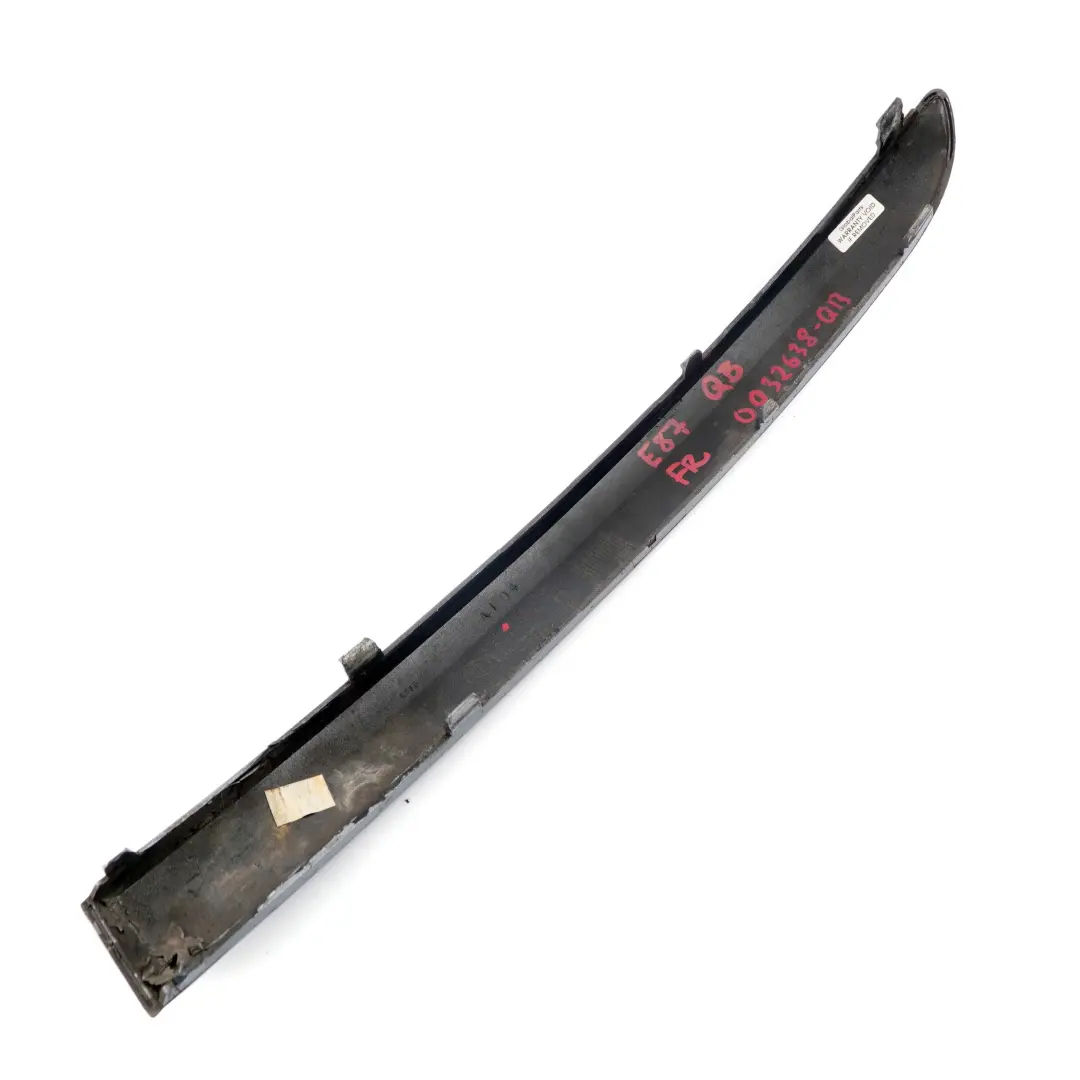 BMW 1 E87 Stossleiste Blende Abdeckung Vorne Links Quarzblau Blau A18 - SKU 0032638-QB - Teilenummer 0032638