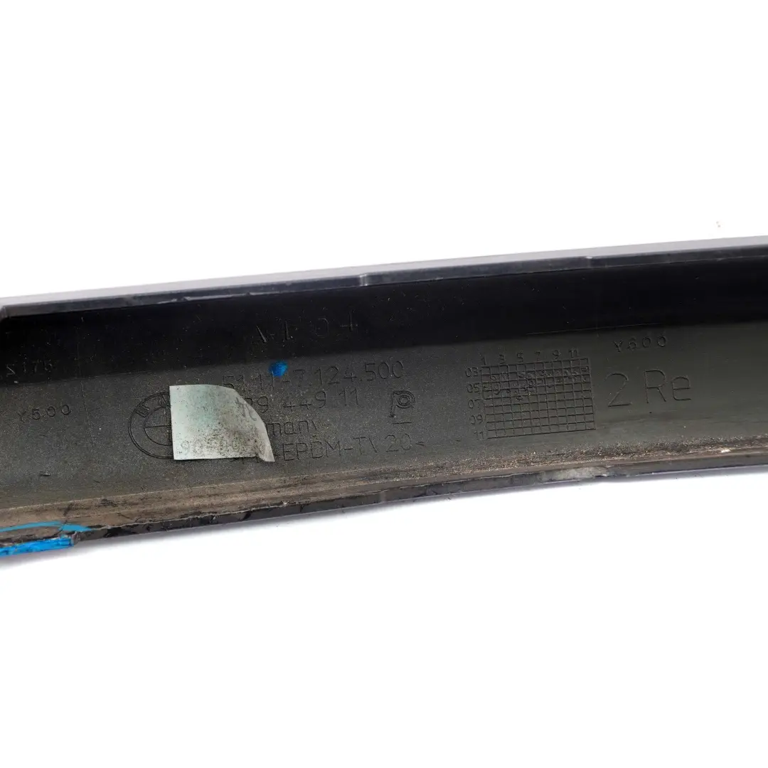BMW 1 Series E87 1 Bumper Rubber Trim Strip Front Right O/S Sparkling Graphite - SKU 0032638-SG1 - Part number 0032638