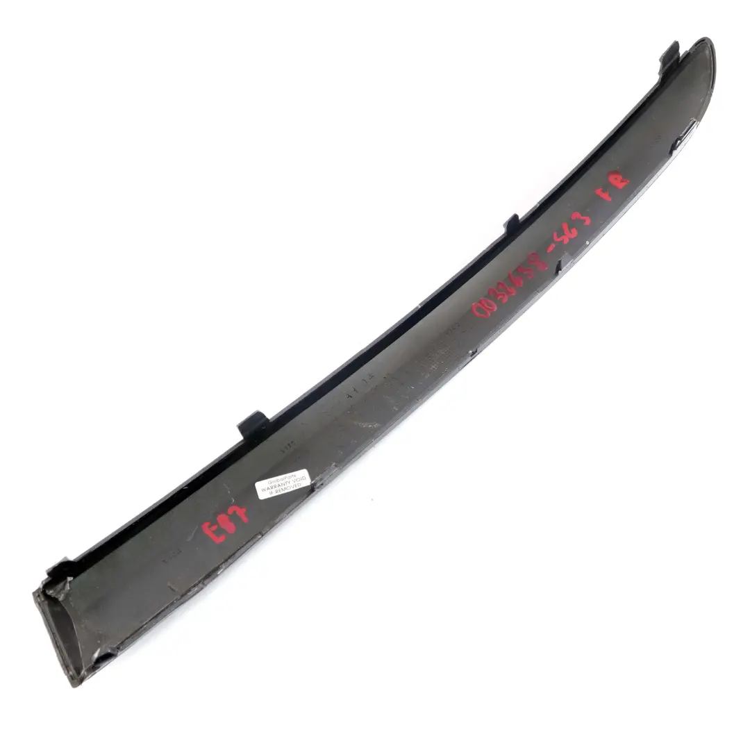 BMW E87 Listwa zderzaka prawy przód 7124500 - SKU 0032638-SG3 - Numer Części 0032638