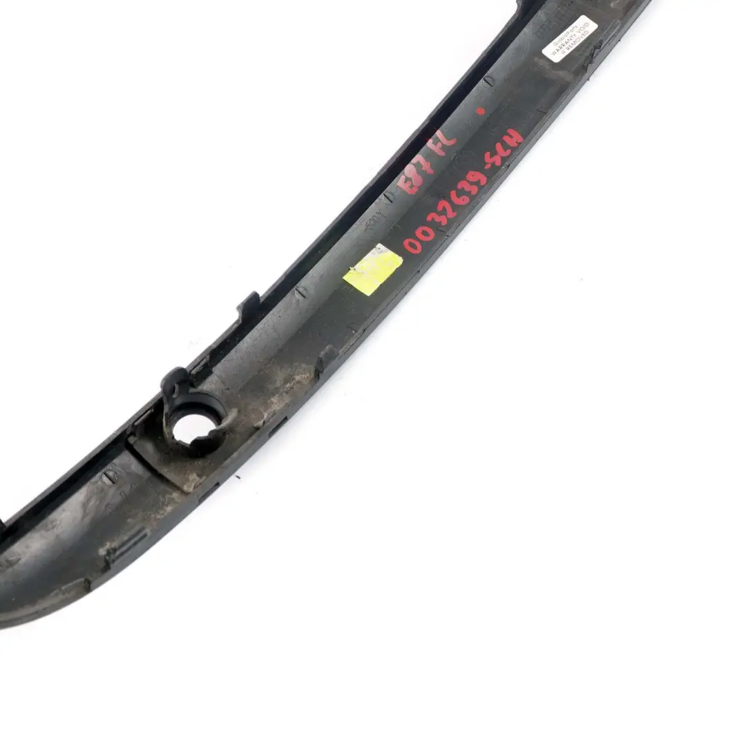 BMW 1 er E87 Stoßstange Stossleiste Leiste Vorne Links Schawrz 7124501 - SKU 0032639-SCH - Teilenummer 0032639