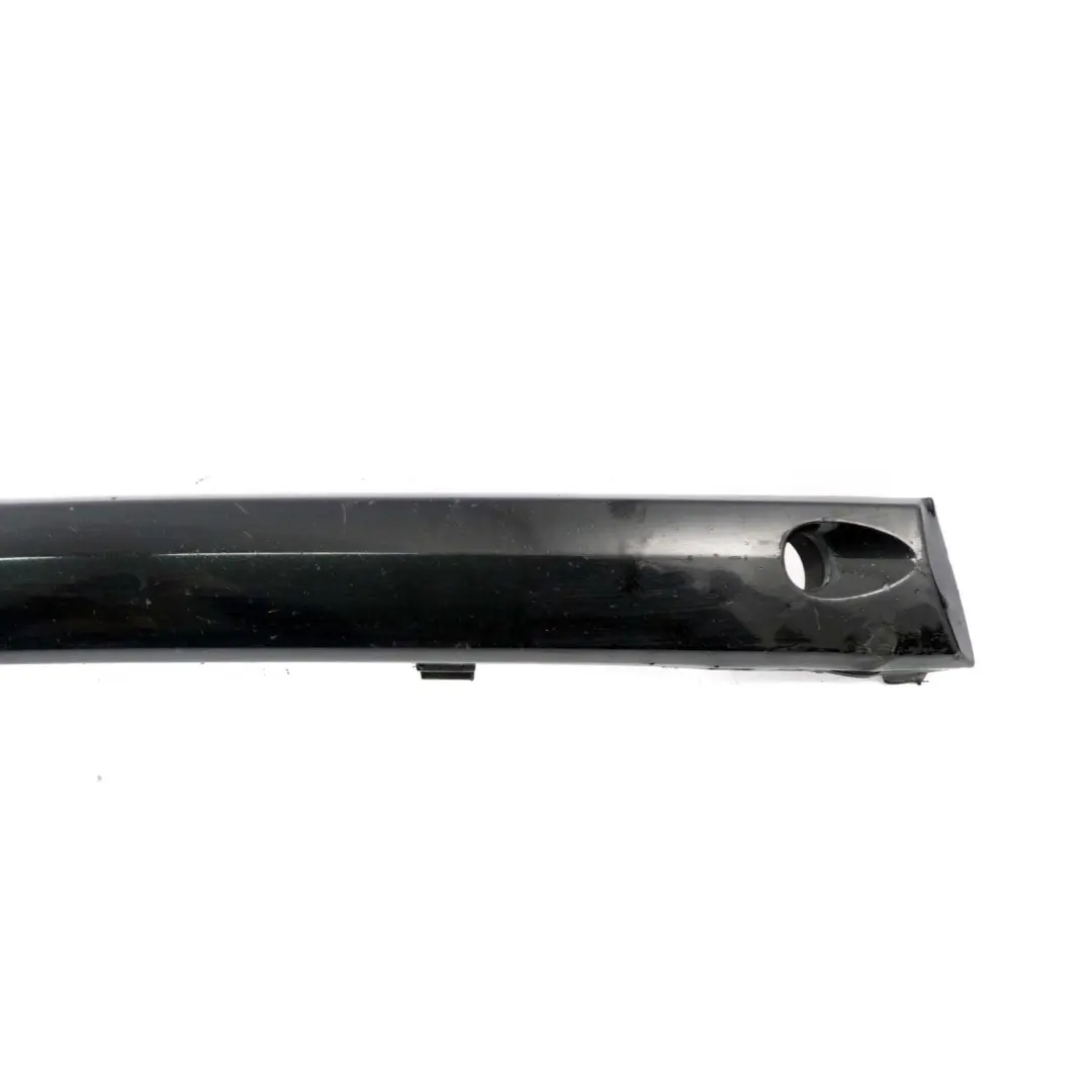 BMW E87 Stoßstange Stossleiste Blende Abdeckung Vorne Rechts Schwarz 2 7124502 - SKU 0032640-SCH - Teilenummer 0032640