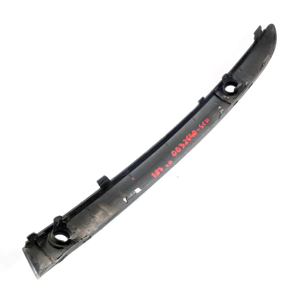 BMW E87 Stoßstange Stossleiste Blende Abdeckung Vorne Rechts Schwarz 2 7124502 - SKU 0032640-SCH - Teilenummer 0032640
