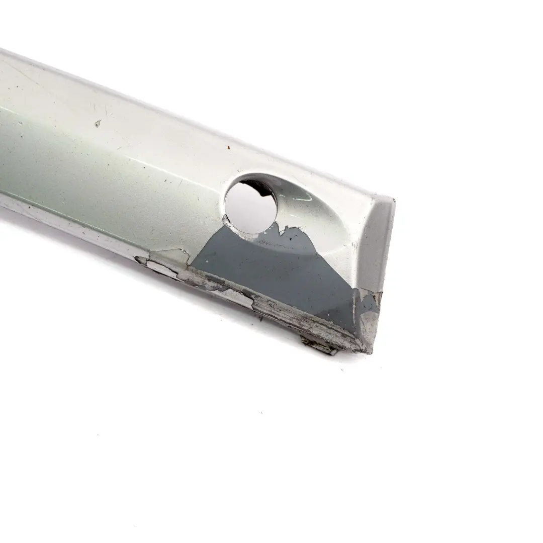BMW 1 E87 Bumper Guard Trim Strip Right O/S Titansilber Silver 354 7124502 - SKU 0032640-TS - Part number 0032640
