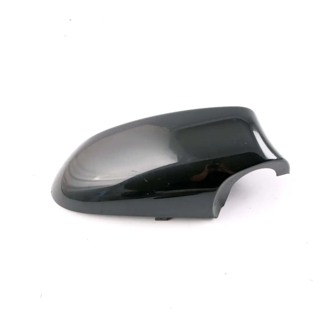  Außenspiegel Abdeckung BMW E81 E87 Außenkappe Rechts Schwarz Saphir Metallic 475 - SKU 0032680-BS2 - Teilenummer 0032680
