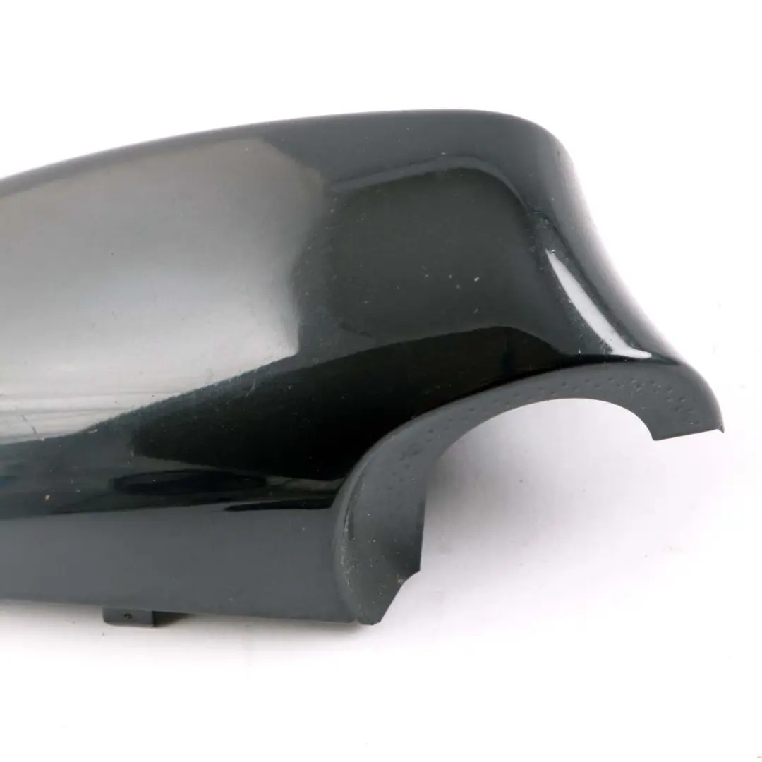  Außenspiegel Abdeckung BMW E81 E87 Außenkappe Rechts Schwarz Saphir Metallic 475 - SKU 0032680-BS2 - Teilenummer 0032680