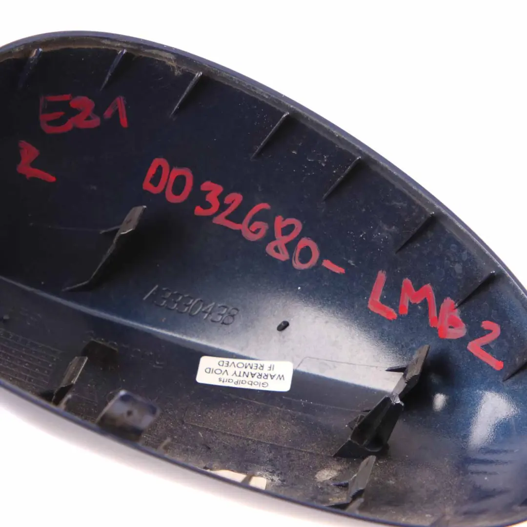 Außen Spiegel Kappe Rechts Le Mans Blau Metallic 381 für BMW E81 E87 mit Teilenummer 0032680 BMW E81 E87 Außen Spiegel Kappe Rechts Le Mans Blau Metallic 381 - SKU 0032680-LMB2 - Teilenummer 0032680