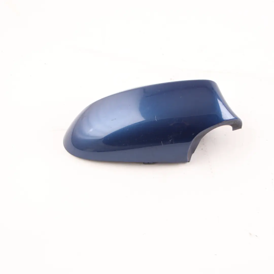 Wing Mirror Cover Cap Casing Right O/S Montegoblau Blue A51 to BMW E81 E87 with Part number 0032680 BMW E81 E87 Wing Mirror Cover Cap Casing Right O/S Montegoblau Blue A51 - SKU 0032680-MTB1 - Part number 0032680