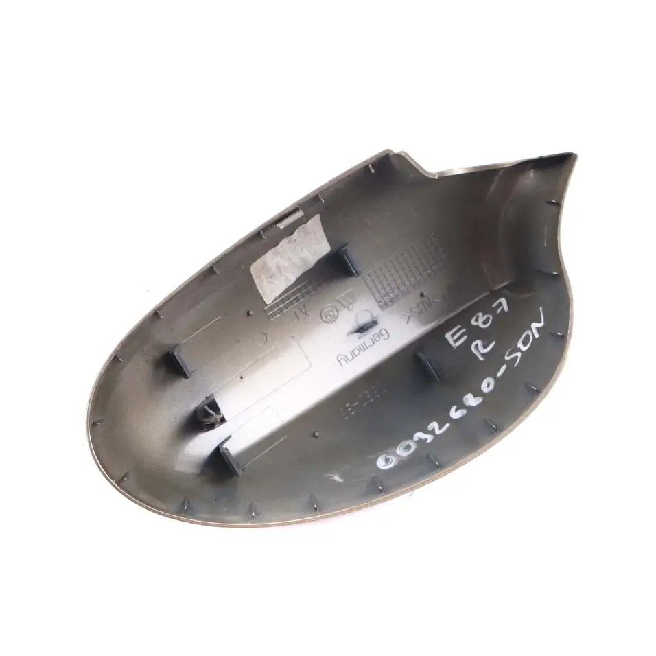 Wing Mirror Cover BMW E81 E87 Right O/S Cap Casing Sonora Metallic A23 to with Part number 0032680 Wing Mirror Cover BMW E81 E87 Right O/S Cap Casing Sonora Metallic A23 - SKU 0032680-SON - Part number 0032680