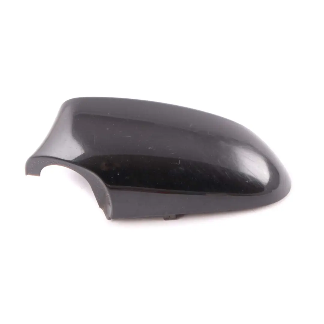 Cap Left N/S Wing Mirror Black Sapphire Metallic 475 to BMW E81 E87 Cover with Part number 0032681 BMW E81 E87 Cover Cap Left N/S Wing Mirror Black Sapphire Metallic 475 - SKU 0032681-BS - Part number 0032681