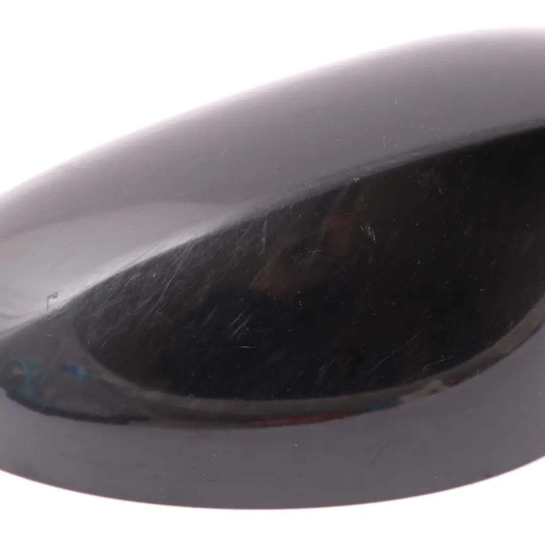 BMW E81 E87 Spiegel Abdeckung Links Black Schwarz Sapphire Metallic 475 - SKU 0032681-BS - Teilenummer 0032681