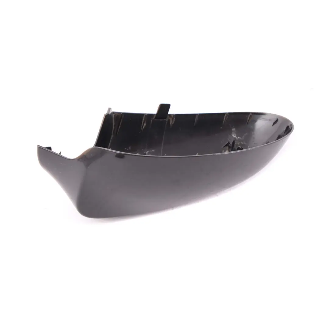 BMW E81 E87 Tapa Espejo Retrovisor Izquierdo Zafiro Negro Metalico 475 - SKU 0032681-BS - Número de pieza 0032681