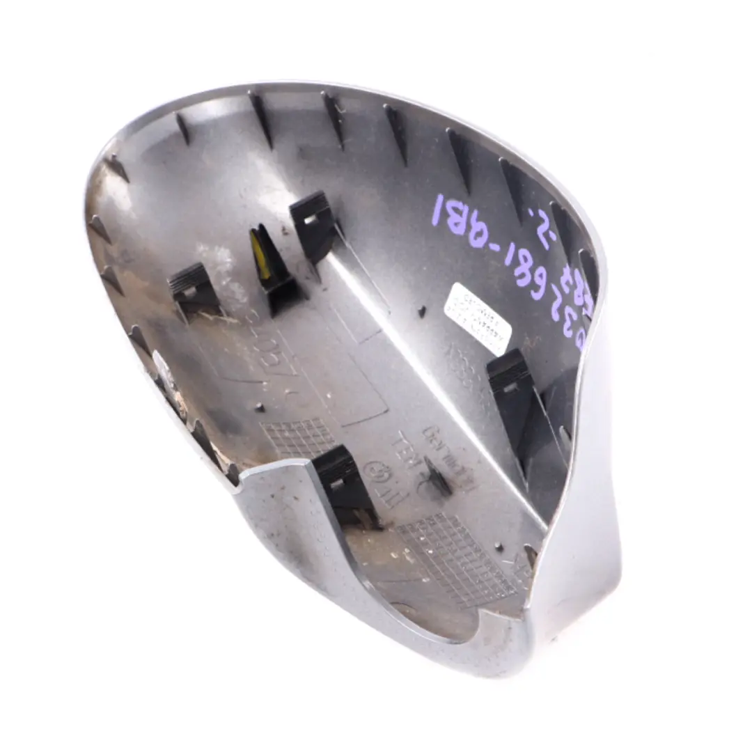 Cap Casing Left Wing Mirror N/S Quarzblau Blue to BMW E81 E87 Cover with Part number 0032681 BMW E81 E87 Cover Cap Casing Left Wing Mirror N/S Quarzblau Blue - SKU 0032681-QB1 - Part number 0032681