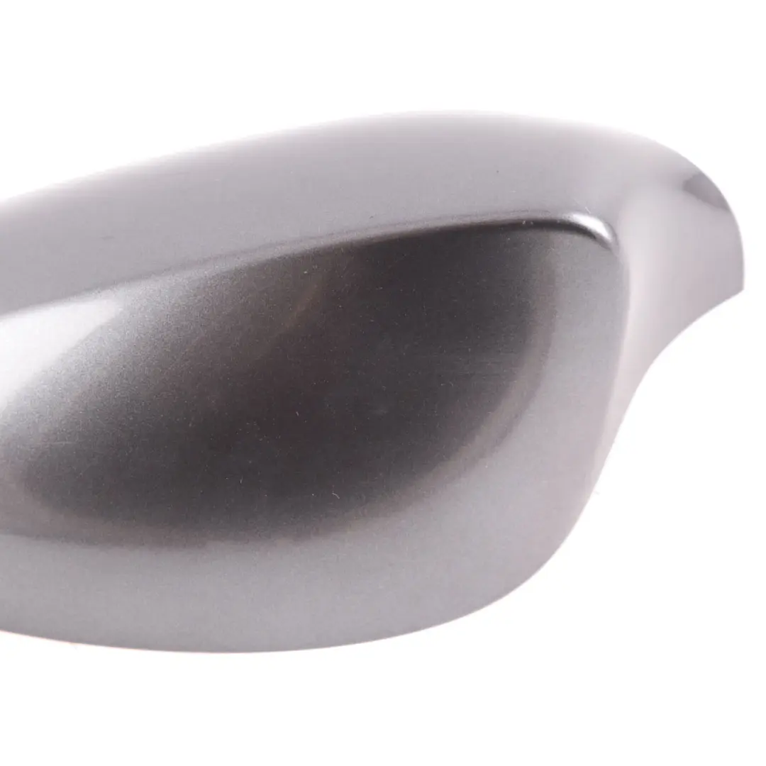 Außenspiegelabdeckung Cap Gehäuse links Sparkling Graphite Metallic A22 für BMW E87 mit Teilenummer 0032681 BMW E87 Außenspiegelabdeckung Cap Gehäuse links Sparkling Graphite Metallic A22 - SKU 0032681-SG2 - Teilenummer 0032681