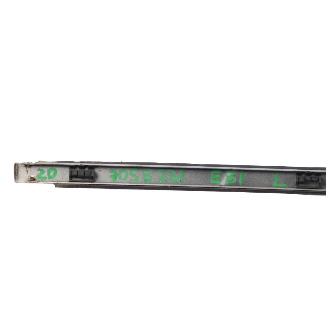 BMW E81 E87 E87N Modanatura Tetto Verniciato SX Titan Argento - SKU 0032701-TS - Numero di parte 32701