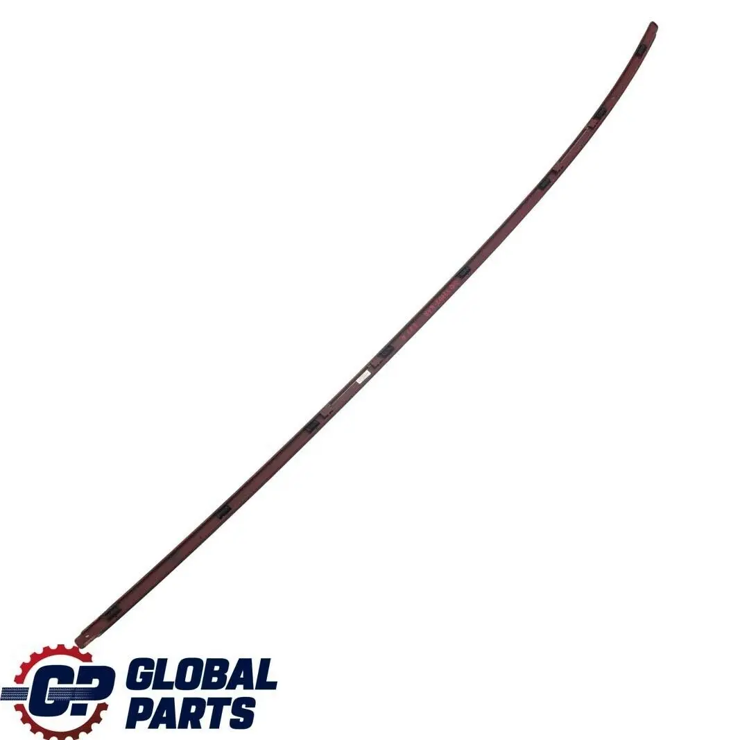 Right Roof Moulding Railing Gutter O/S Karmesinrot Red Rot - A61 to BMW 1 E81 E87 with Part number 0032702 BMW 1 E81 E87 Right Roof Moulding Railing Gutter O/S Karmesinrot Red Rot - A61 - SKU 0032702-KAR - Part number 0032702