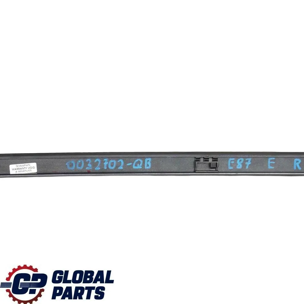 Roof Moulding Railing Gutter Right O/S Quarzblau Blue - A18 to BMW E81 E87 with Part number 51130032702 BMW E81 E87 Roof Moulding Railing Gutter Right O/S Quarzblau Blue - A18 - SKU 0032702-QB - Part number 51130032702