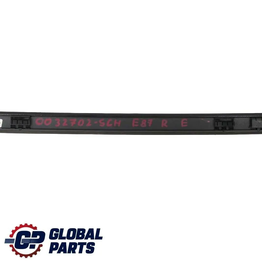 BMW 1 er E81 E87 Zierleiste Dach Lackiert Rechts Schwarz 2 - 668 - SKU 0032702-SCH - Teilenummer 0032702