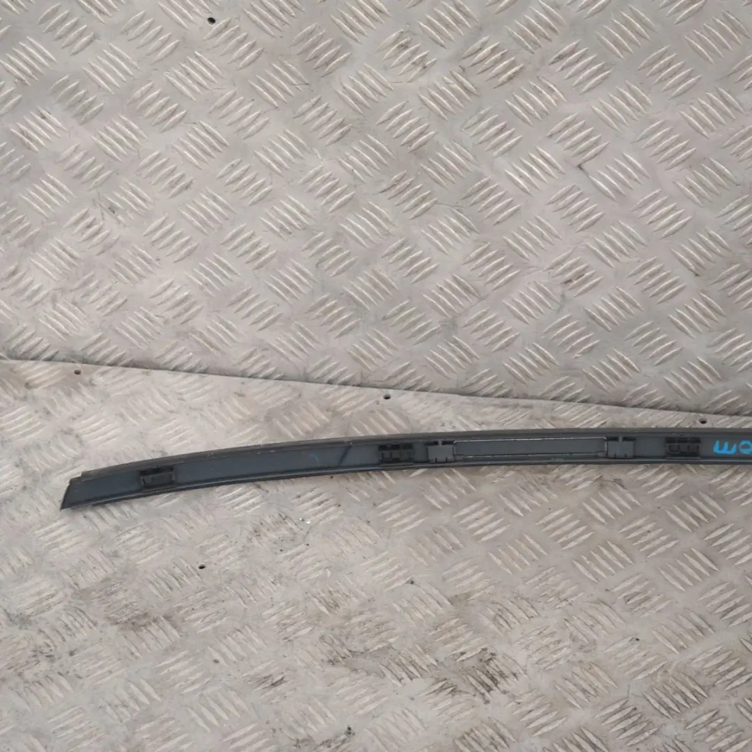 Right Roof Moulding Railing O/S Tiefseeblau Deep Sea Blue to BMW 1 Series E81 E87 with Part number 32702 BMW 1 Series E81 E87 Right Roof Moulding Railing O/S Tiefseeblau Deep Sea Blue - SKU 0032702-DSB - Part number 32702