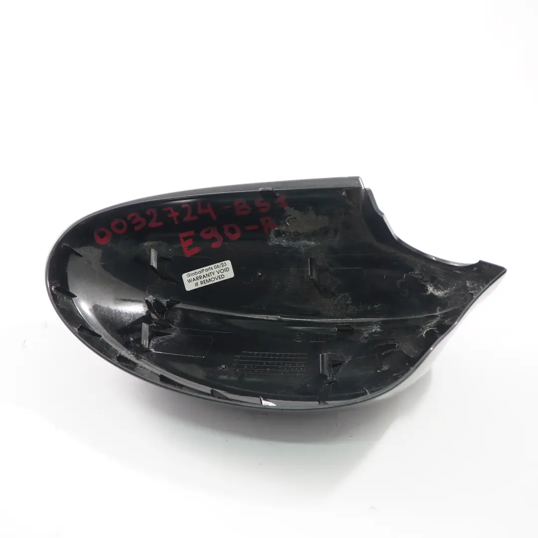 Cubierta Espejo BMW E90 E91 Derecho Tapa Carcasa Negro Zafiro Metálico - 475 para con número de pieza 0032724 Cubierta Espejo BMW E90 E91 Derecho Tapa Carcasa Negro Zafiro Metálico - 475 - SKU 0032724-BS1 - Número de pieza 0032724