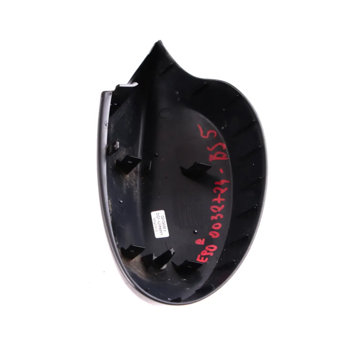 Cover Wing Mirror BMW E90 E91 5 Right Cap O/S Casing Black Sapphire Metallic 475 - SKU 0032724-BS5 - Part number 0032724