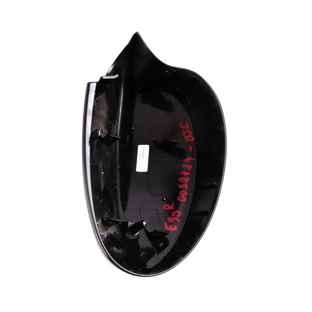 Wing Mirror BMW E90 E91 6 Right Cap O/S Casing Black Sapphire Metallic 475 to Cover with Part number 0032724 Cover Wing Mirror BMW E90 E91 6 Right Cap O/S Casing Black Sapphire Metallic 475 - SKU 0032724-BS6 - Part number 0032724