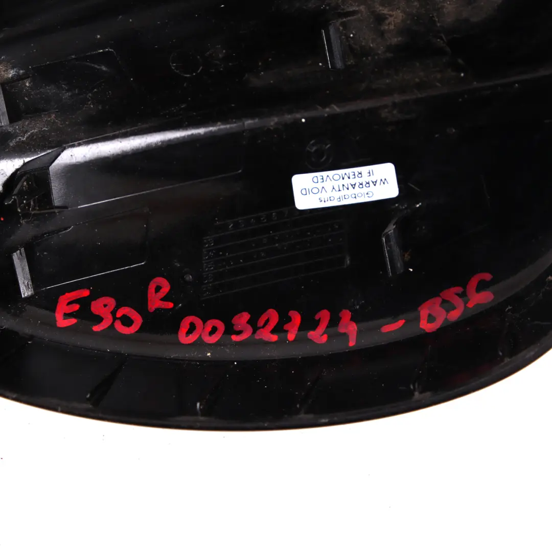 Wing Mirror BMW E90 E91 6 Right Cap O/S Casing Black Sapphire Metallic 475 to Cover with Part number 0032724 Cover Wing Mirror BMW E90 E91 6 Right Cap O/S Casing Black Sapphire Metallic 475 - SKU 0032724-BS6 - Part number 0032724