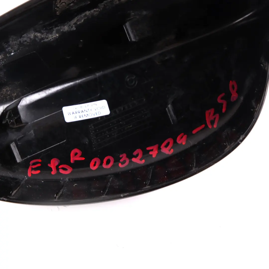 Cover Wing Mirror BMW E90 E91 8 Right Cap O/S Casing Black Sapphire Metallic 475 - SKU 0032724-BS8 - Part number 0032724