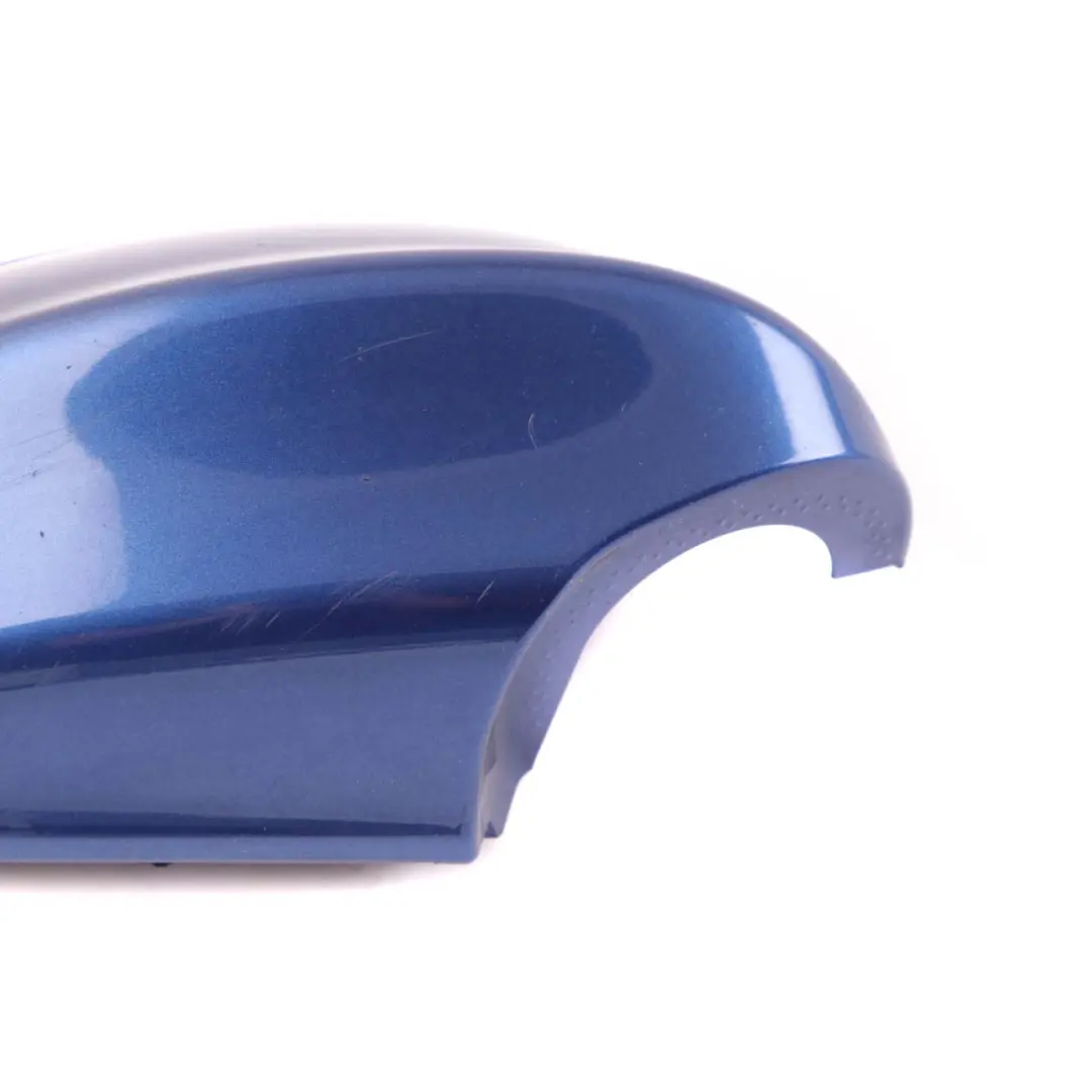 Tapa Derecha Carcasa Espejo Retrovisor Montego Azul A51 para BMW E90 E91 con número de pieza 0032724 BMW E90 E91 Tapa Derecha Carcasa Espejo Retrovisor Montego Azul A51 - SKU 0032724-MTB2 - Número de pieza 0032724