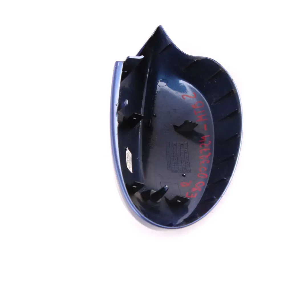BMW 3 Series E90 E91 Right Cover Cap O/S Casing Wing Mirror Montego Blue A51 - SKU 0032724-MTB2 - Part number 0032724