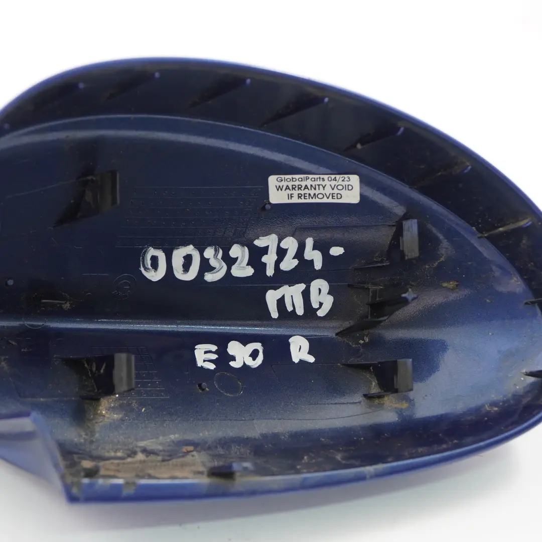 Rétroviseur Capot BMW E90 E91 protection droit Casing Montego Blue - A51 pour à propos du numéro de pièce 0032724 Rétroviseur Capot BMW E90 E91 protection droit Casing Montego Blue - A51 - SKU 0032724-MTB - Numéro de pièce 0032724