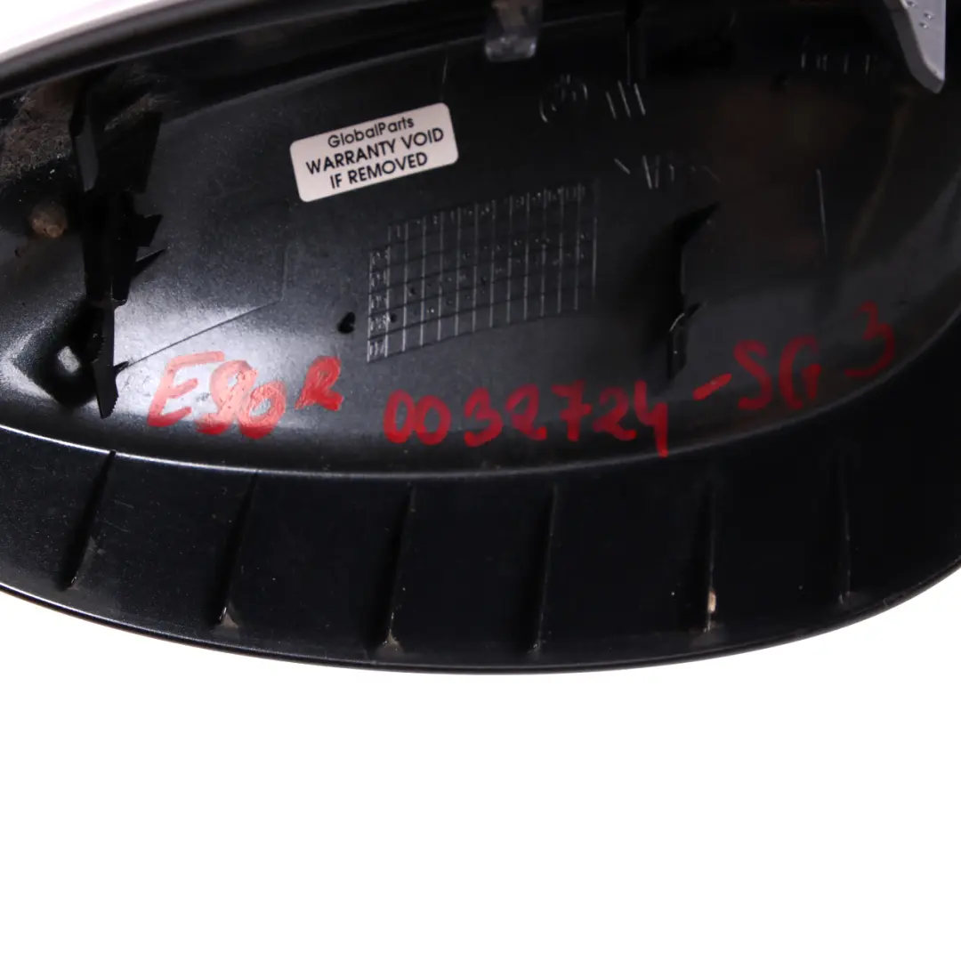 Wing Mirror Cover BMW E90 E91 3 Right Cap O/S Casing Sparkling Graphite A22 to with Part number 0032724 Wing Mirror Cover BMW E90 E91 3 Right Cap O/S Casing Sparkling Graphite A22 - SKU 0032724-SG3 - Part number 0032724