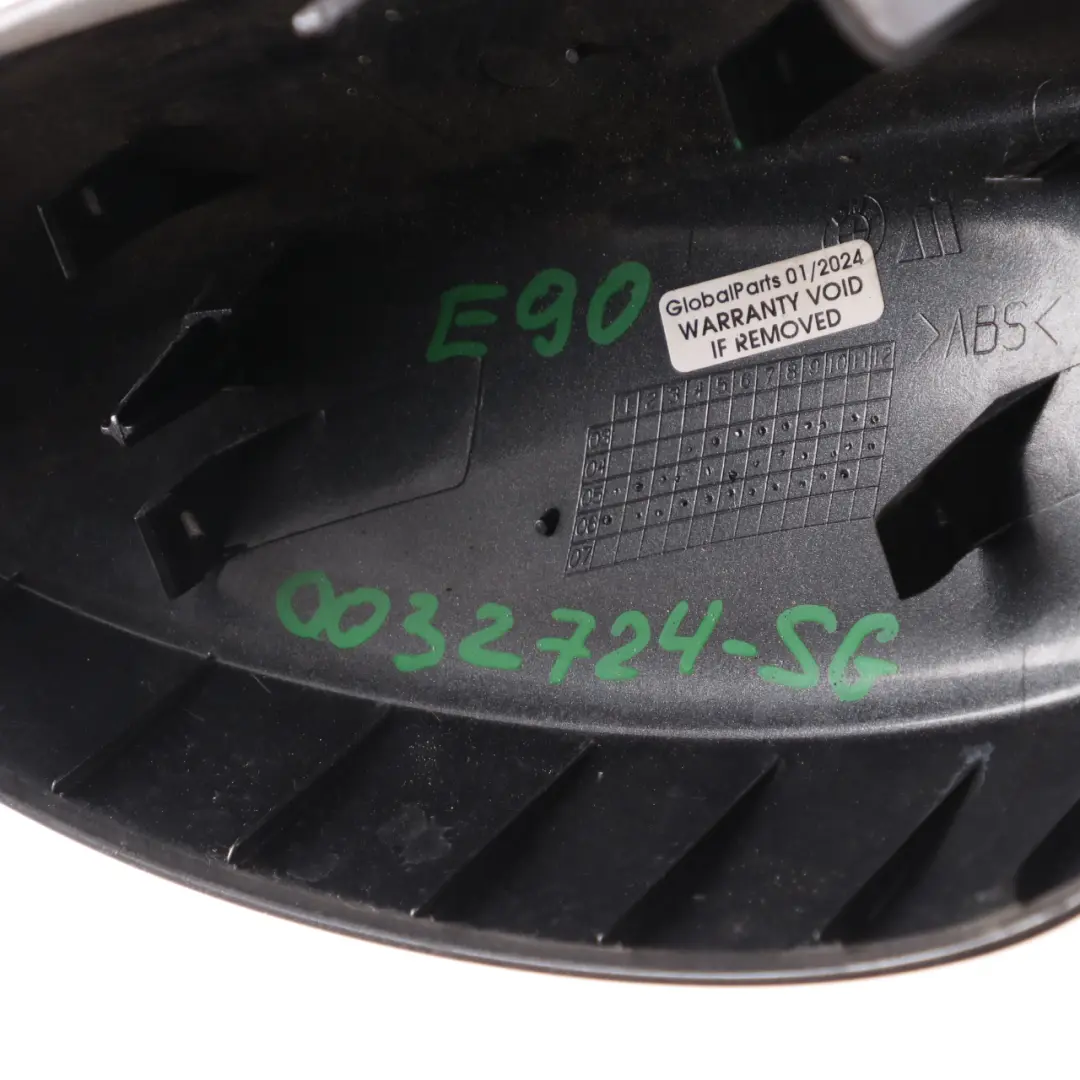 Tapa Derecha O/S Carcasa Espejo Wing Sparkling Graphite para BMW E90 E91 con número de pieza 0032724 BMW E90 E91 Tapa Derecha O/S Carcasa Espejo Wing Sparkling Graphite - SKU 0032724-SG - Número de pieza 0032724