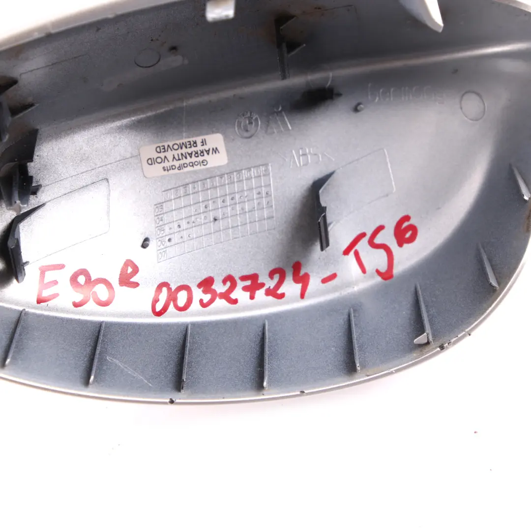 Wing Mirror Cover BMW E90 E91 6 Right Cap O/S Casing Titansilber Silver 354 to with Part number 0032724 Wing Mirror Cover BMW E90 E91 6 Right Cap O/S Casing Titansilber Silver 354 - SKU 0032724-TS6 - Part number 0032724