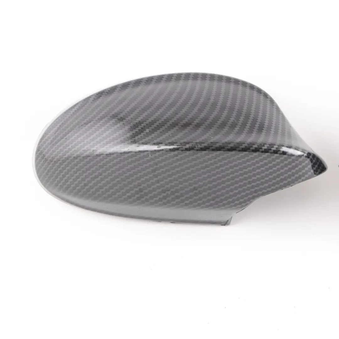 Wing Mirror Cover BMW E90 E91 Left Right N/O/S Cover Set Casing Carbon Look  - SKU 0032725/0032724 - Part number 0032725
