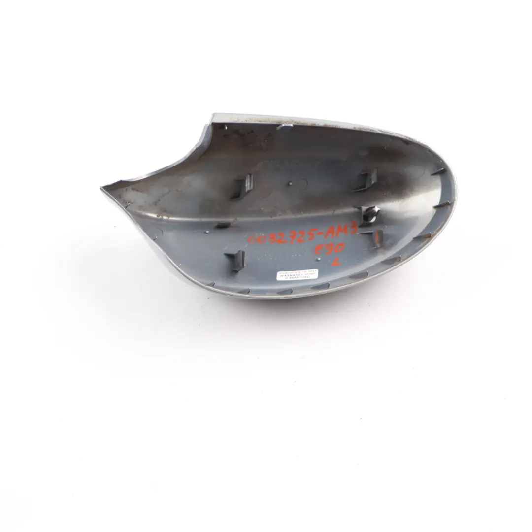 Wing Mirror Cover BMW E90 E91 Left N/S Cap Casing Arktis Arctic Metallic - A34 to with Part number 0032725 Wing Mirror Cover BMW E90 E91 Left N/S Cap Casing Arktis Arctic Metallic - A34 - SKU 0032725-AM3 - Part number 0032725