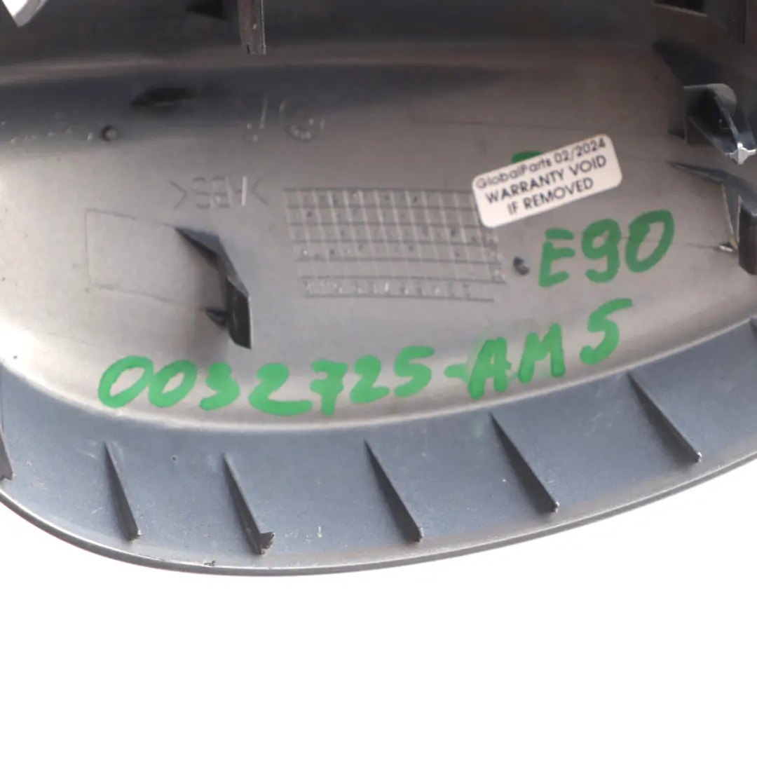 Wing Mirror Cover BMW E90 E91 Left Cap N/S Casing Arktis Arctic Metallic A34 to with Part number 0032725 Wing Mirror Cover BMW E90 E91 Left Cap N/S Casing Arktis Arctic Metallic A34 - SKU 0032725-AM5 - Part number 0032725