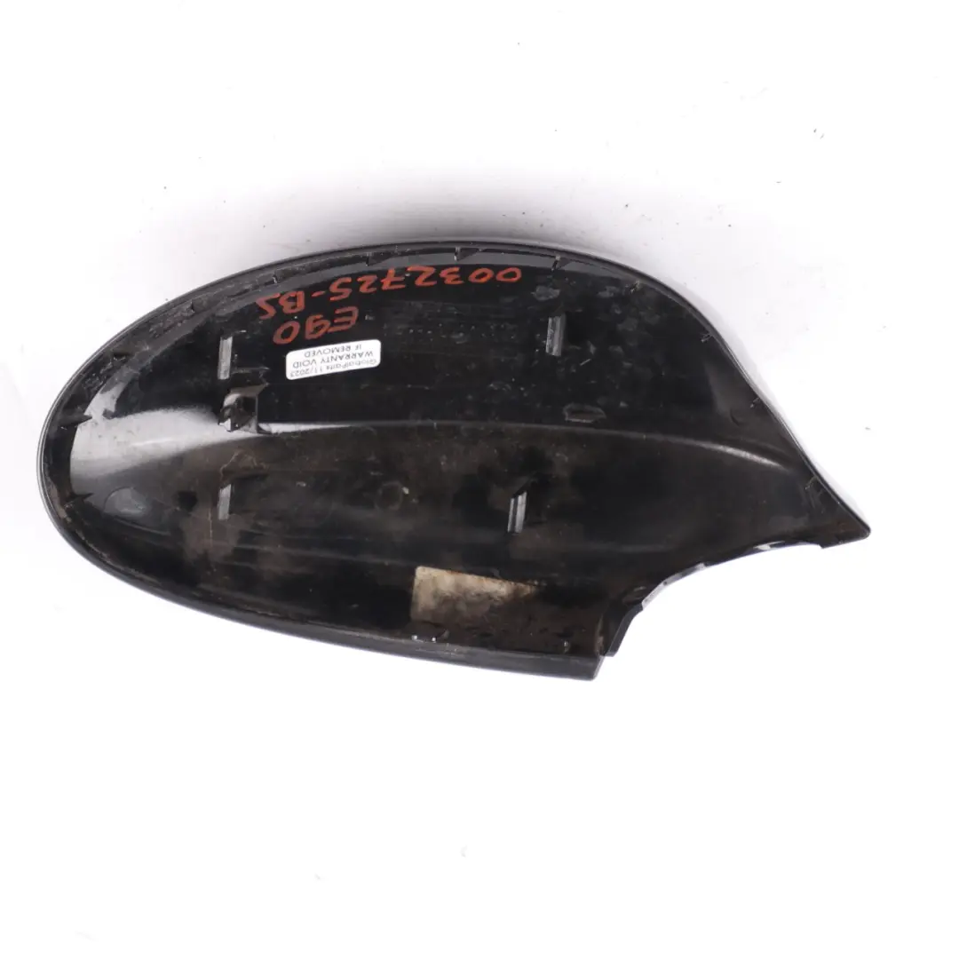*BMW 3 er E90 E91 Abdeckkappe Spiegel Abdeckung Links Schwarz Black Sapphir für mit Teilenummer 0032725 *BMW 3 er E90 E91 Abdeckkappe Spiegel Abdeckung Links Schwarz Black Sapphir - SKU 0032725-BS - Teilenummer 0032725