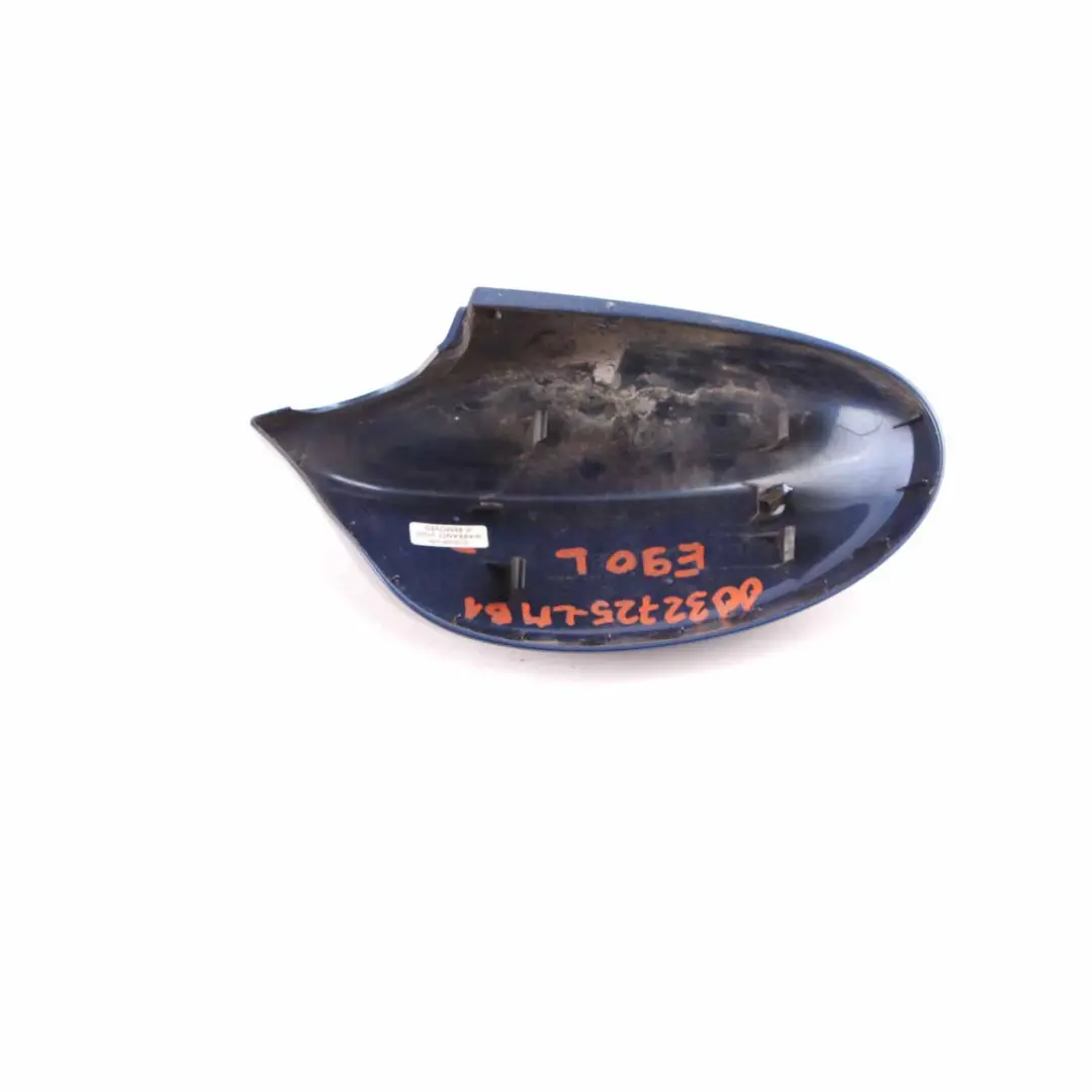 Wing Mirror Cover BMW E90 E91 Cap Casing Left N/S Le Mans Blue 381 to with Part number 0032725 Wing Mirror Cover BMW E90 E91 Cap Casing Left N/S Le Mans Blue 381 - SKU 0032725-LMB1 - Part number 0032725