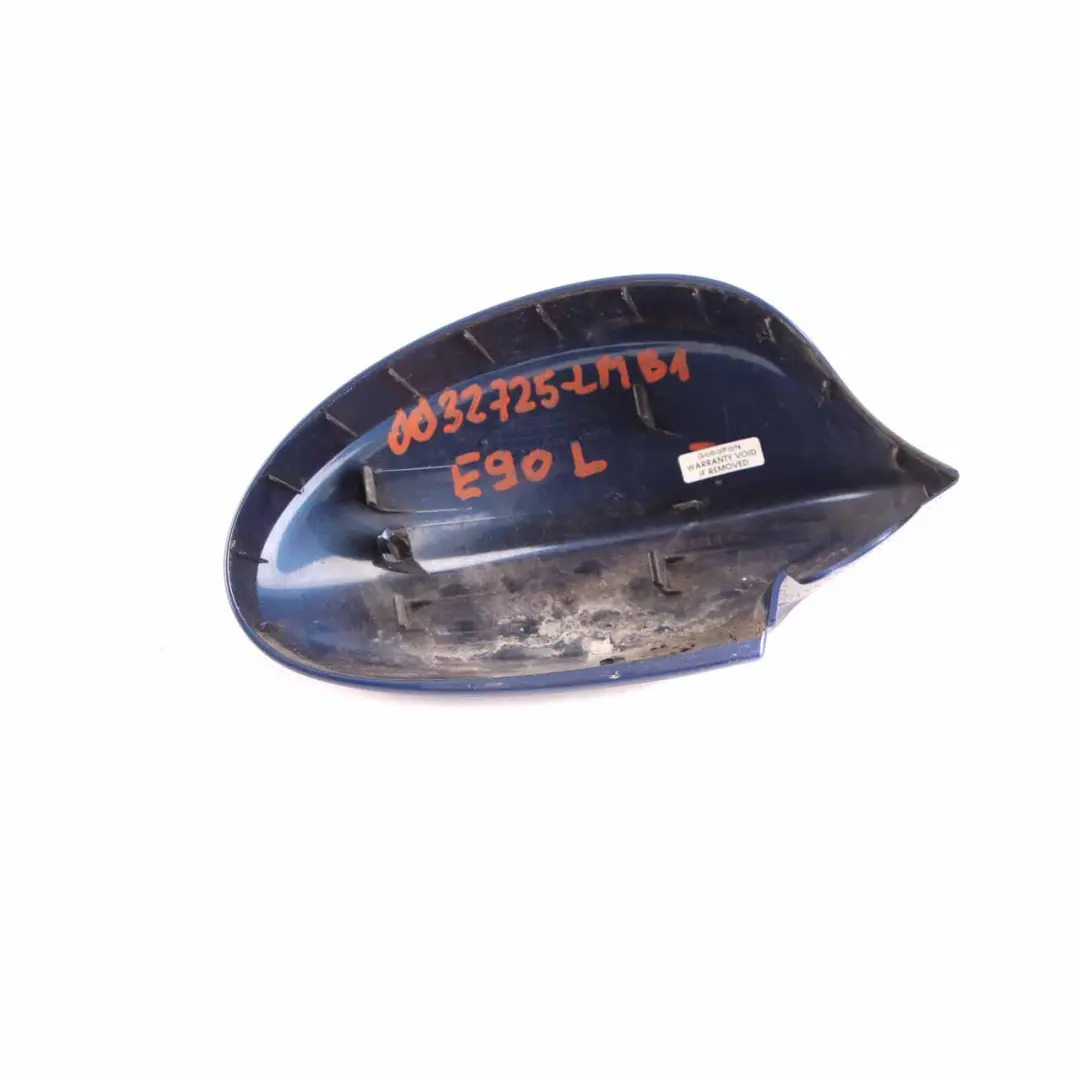 Wing Mirror Cover BMW E90 E91 Cap Casing Left N/S Le Mans Blue 381 to with Part number 0032725 Wing Mirror Cover BMW E90 E91 Cap Casing Left N/S Le Mans Blue 381 - SKU 0032725-LMB1 - Part number 0032725