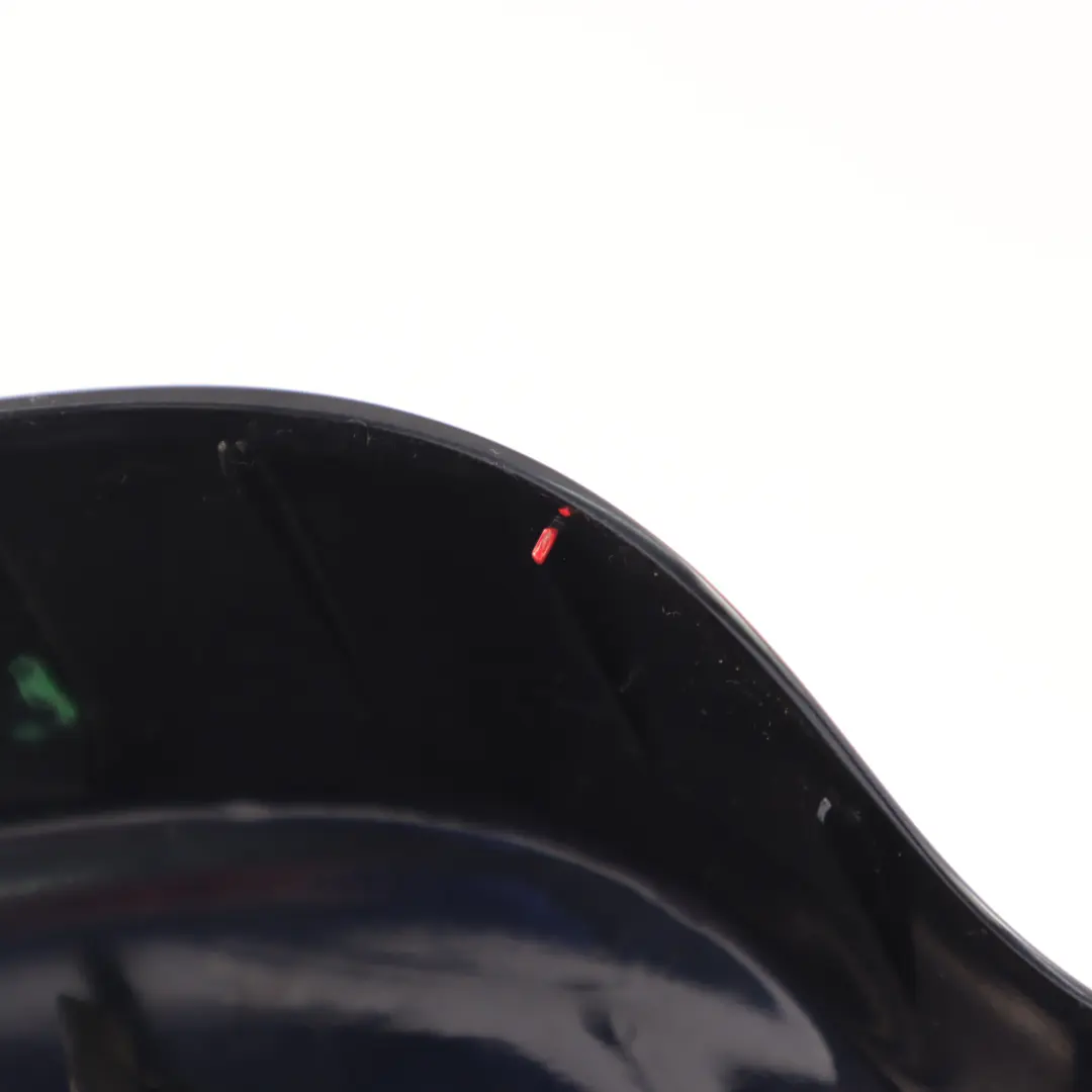  Espejo Retrovisor BMW E90 E91 Tapa Izquierda Carcasa Monacoblau Monaco Azul A35 - SKU 0032725-MB3 - Número de pieza 0032725