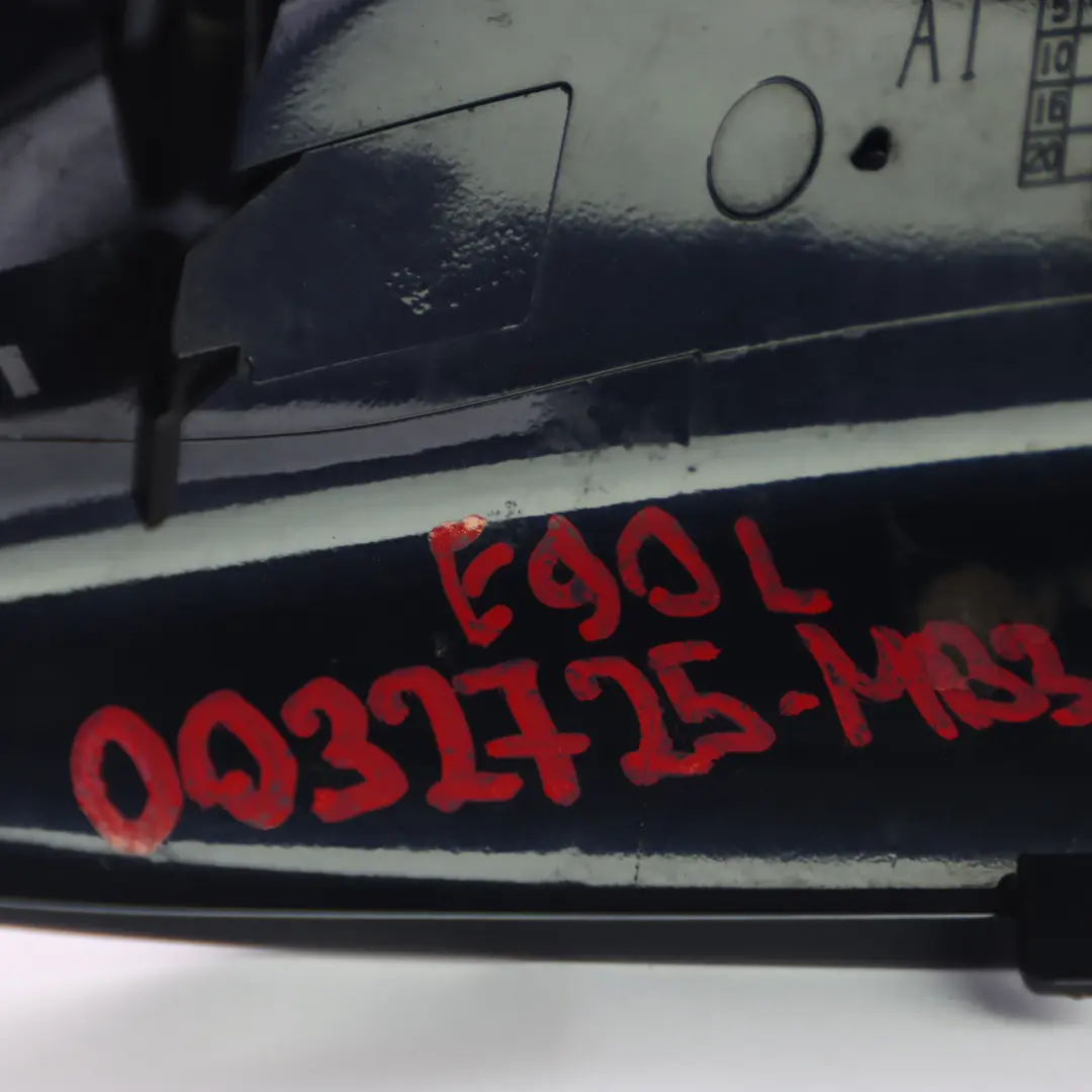 Wing Mirror Cover BMW E90 E91 Left Cap N/S Casing Monacoblau Monaco Blue A35 to with Part number 0032725 Wing Mirror Cover BMW E90 E91 Left Cap N/S Casing Monacoblau Monaco Blue A35 - SKU 0032725-MB3 - Part number 0032725