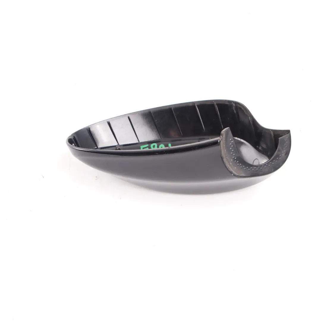 BMW 3 1 E90 E91 Left Cover Cap N/S Casing Wing Mirror Black Schwarz 668 - SKU 0032725-SCH1 - Part number 0032725
