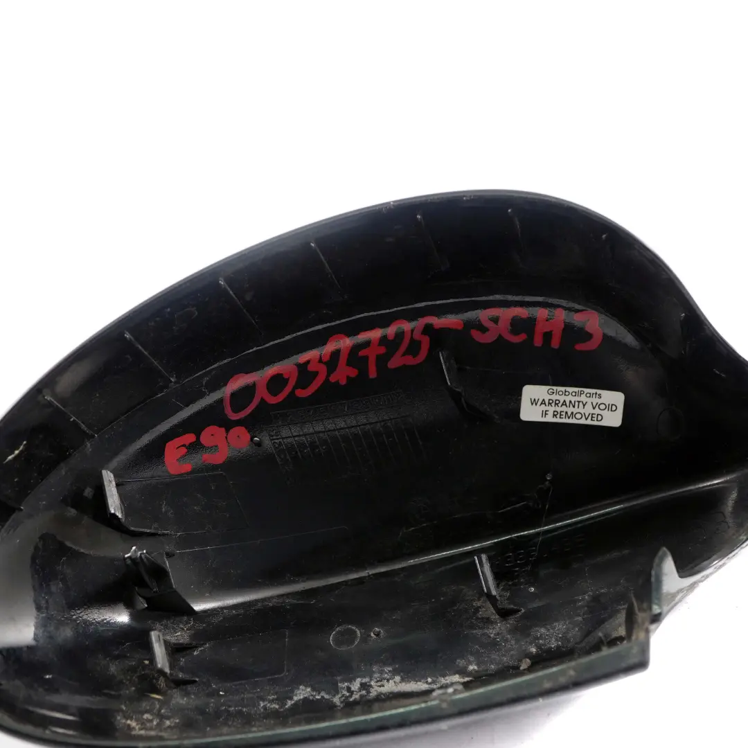 Mirror Cover BMW E90 E91 Left N/S Cap Trim Casing Wing Black Schwarz 668 to with Part number 0032725 Mirror Cover BMW E90 E91 Left N/S Cap Trim Casing Wing Black Schwarz 668 - SKU 0032725-SCH3 - Part number 0032725