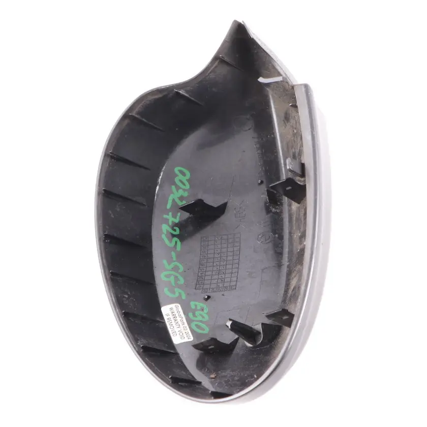 Cap Left N/S Wing Mirror Casing Sparkling Graphite A22 to BMW E90 E91 Cover with Part number 0032725 BMW E90 E91 Cover Cap Left N/S Wing Mirror Casing Sparkling Graphite A22 - SKU 0032725-SG5 - Part number 0032725