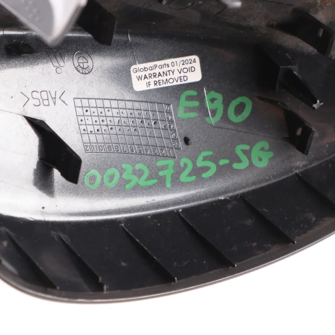 Wing Mirror BMW E90 E91 Left Cap N/S Casing Sparkling Graphite - A22 to Cover with Part number 0032725 Cover Wing Mirror BMW E90 E91 Left Cap N/S Casing Sparkling Graphite - A22 - SKU 0032725-SG - Part number 0032725