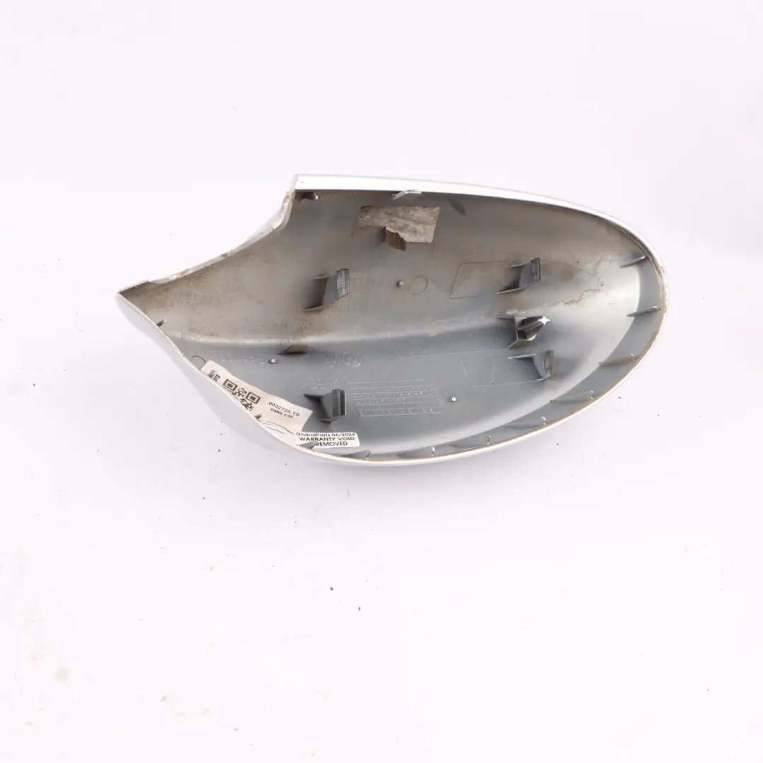 BMW E90 E91 Capuchon Retroviseur Revetement Gauche Argent Titane Metal 354 - SKU 0032725-TS - Numéro de pièce 0032725